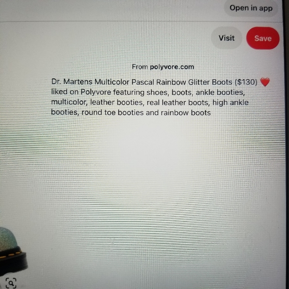 Dr. Martens 1460 Glitter Rainbow Boots. Size: 6. - Picture 15 of 15